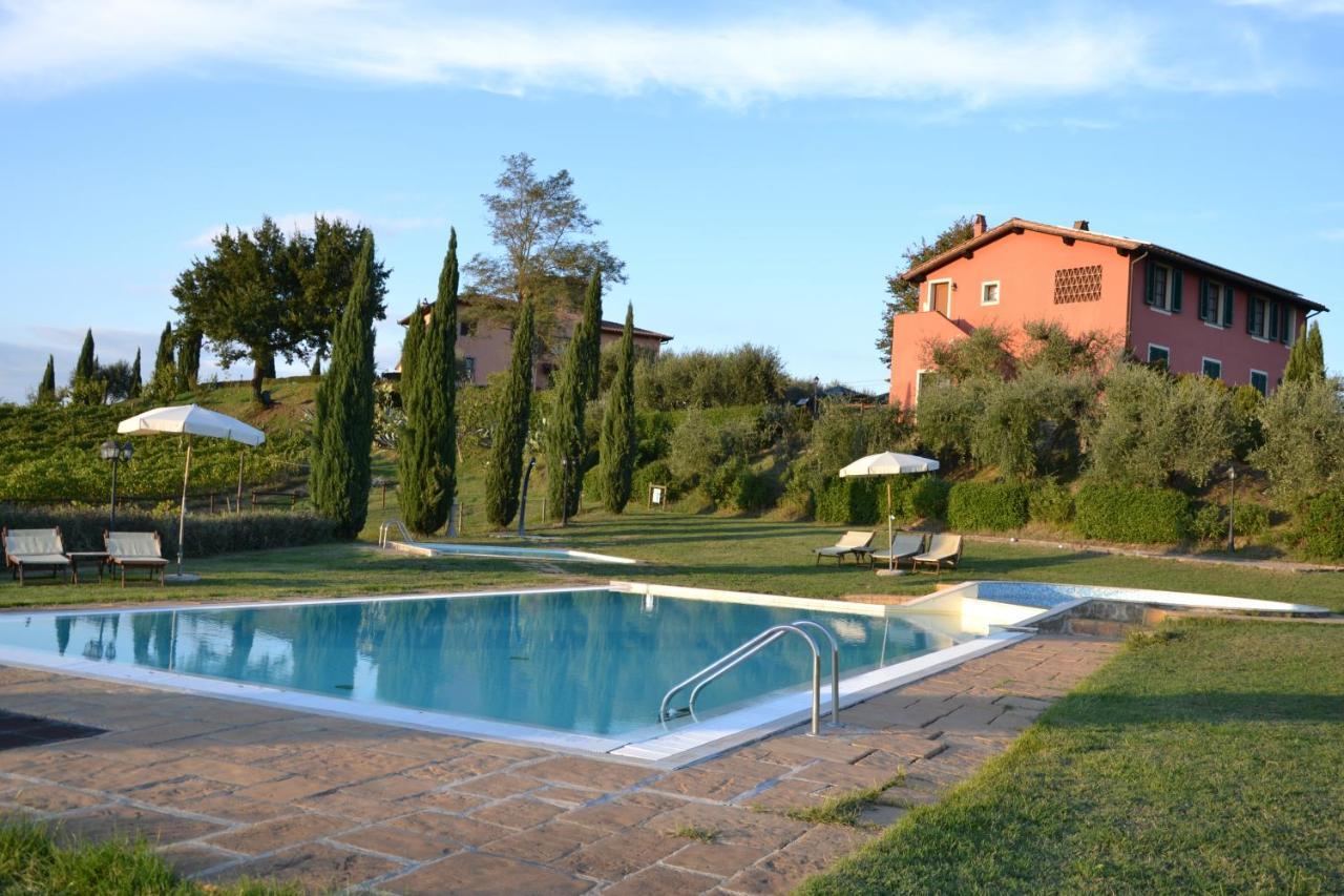 Agriturismo Corte In Poggio Stabbia Bagian luar foto