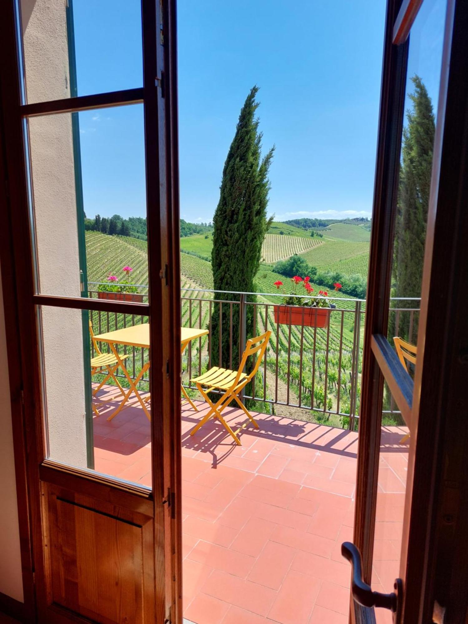 Agriturismo Corte In Poggio Stabbia Bagian luar foto
