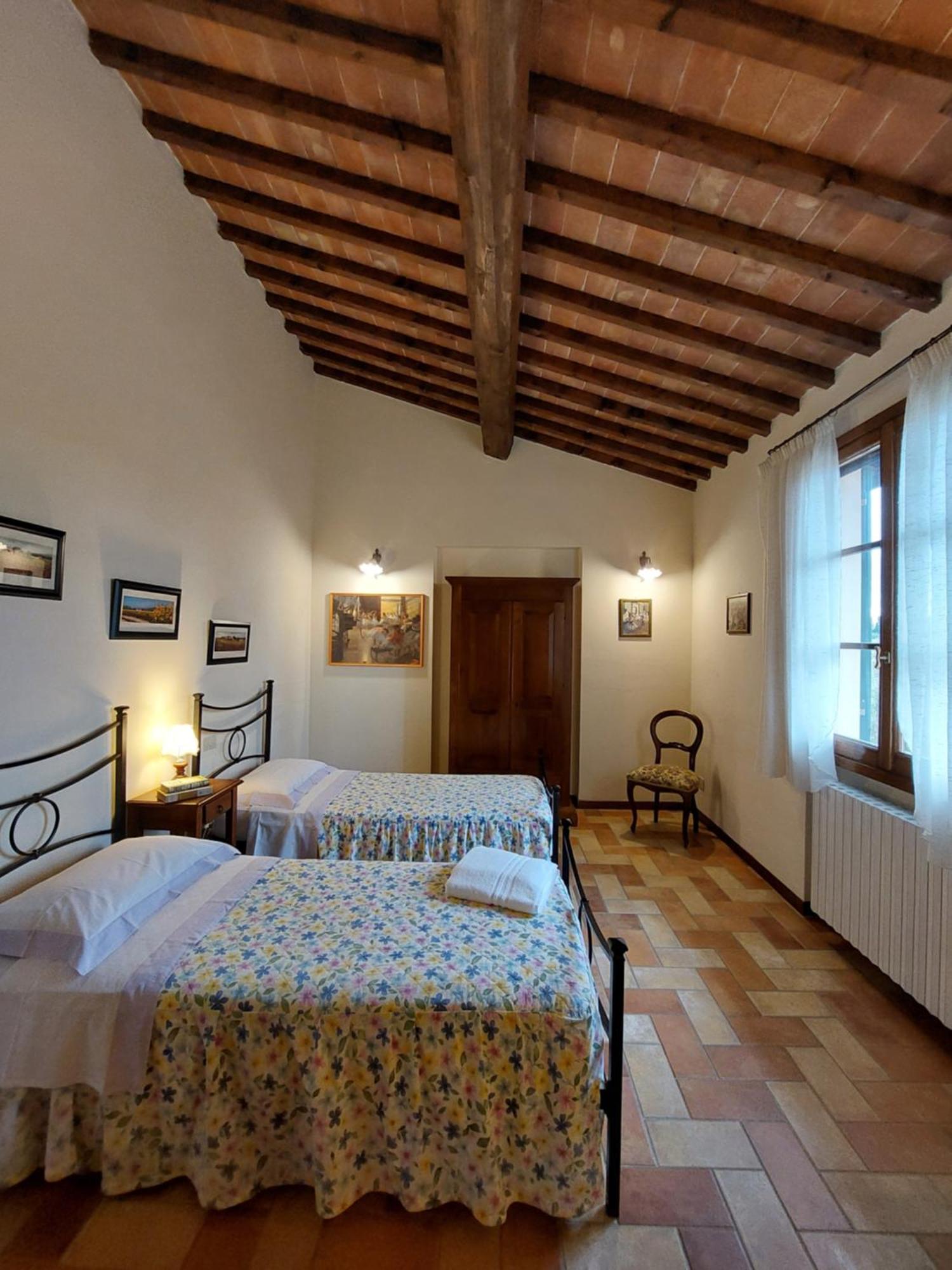 Agriturismo Corte In Poggio Stabbia Bagian luar foto