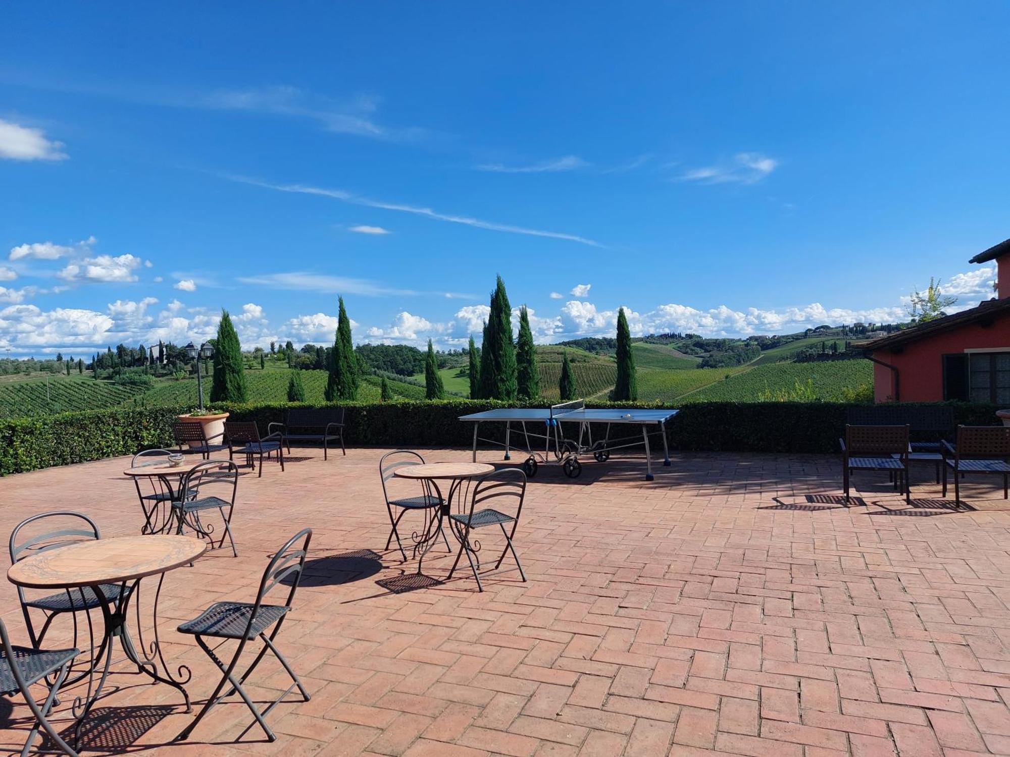 Agriturismo Corte In Poggio Stabbia Bagian luar foto