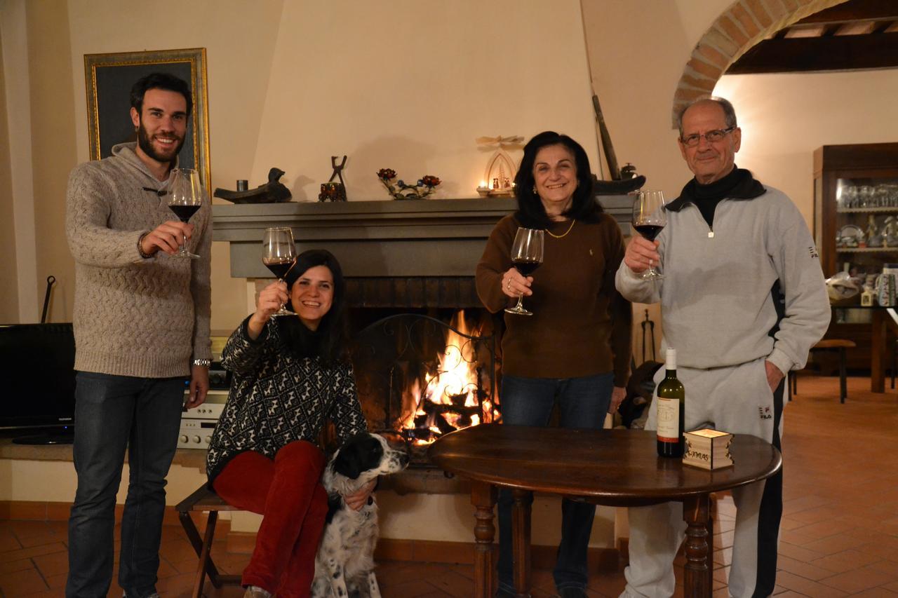 Agriturismo Corte In Poggio Stabbia Bagian luar foto